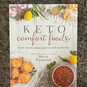 Keto Comfort Foods Cookbook